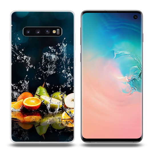 Samsung Galaxy S10 Plus kuvioitu suojakotelo - Hedelmät