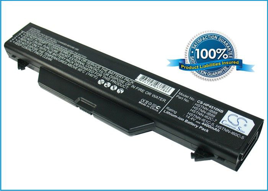 HP Probook 4510s Probook 4515s Probook 4710s akku 4400 mAh Musta