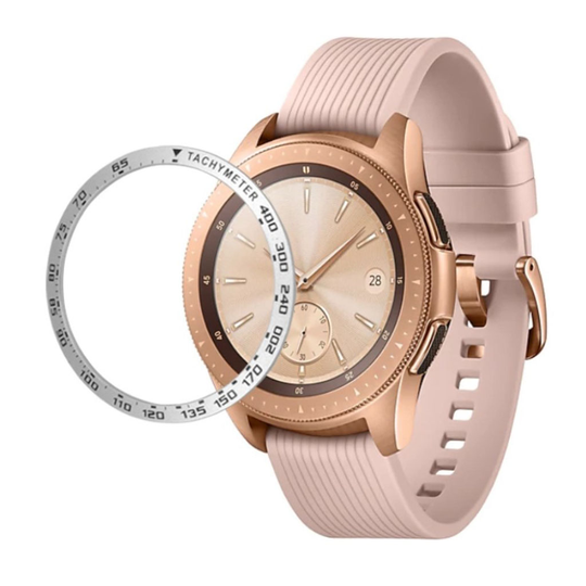 Samsung Galaxy Watch (42mm) aluminum alloy styling bezel - Silver