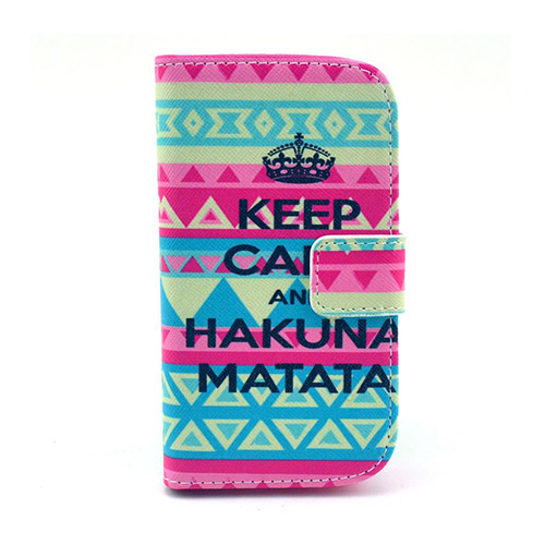 Moberg Samsung Galaxy Trend Suojakotelo - Keep Calm And Hakuna Matata