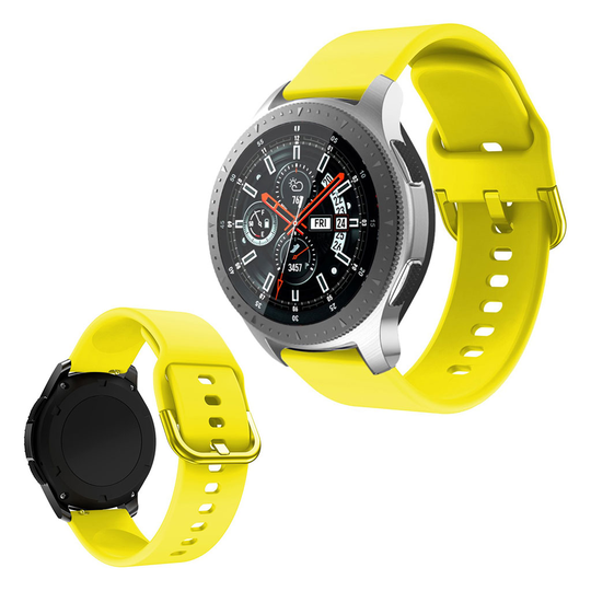 Samsung Gear S3 Active silicone watch band - Yellow