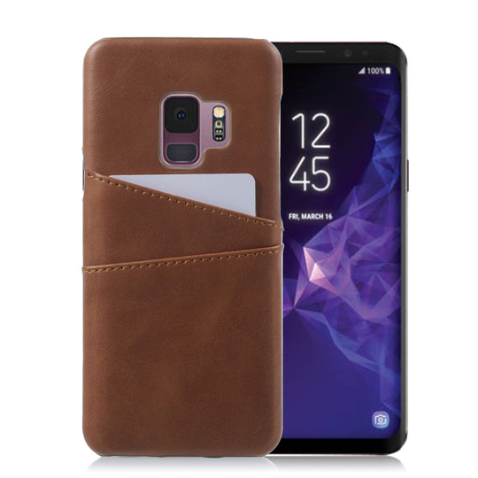 Samsung Galaxy S9 uniikki suojakuori - Ruskea