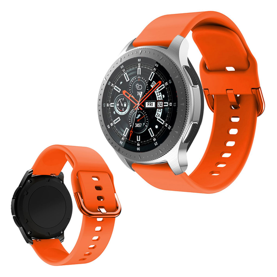 Samsung Galaxy Watch (46mm) silicone watch band - Orange