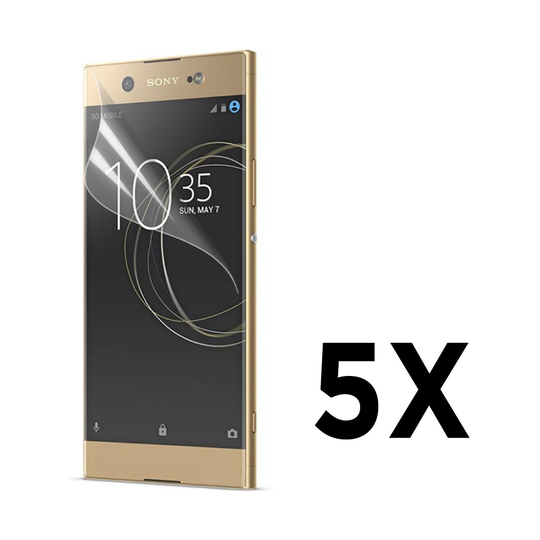 Sony Xperia XA1 Ultra HD Kirkas LCD Näytön Suojakalvo 5-Pakkaus