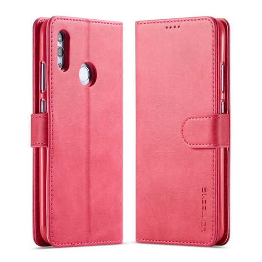 LC.IMEEKE Huawei P Smart 2019 nahkainen suojakotelo - Rose