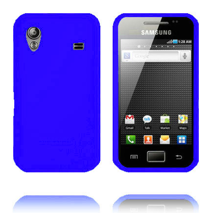 Soft Shell (Sininen) Samsung Galaxy Ace Silikonikuori