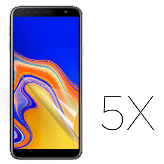 UltraClear LCD Näytönsuoja Samsung Galaxy J4 Plus (2018) - 5-Pack