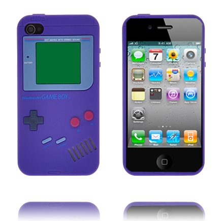 Game Boy (Violetti) iPhone 4 Silikonikuori