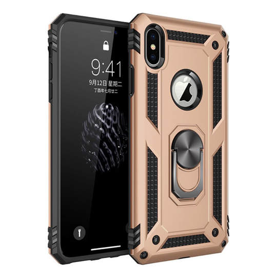 Bofink Combat iPhone XS kuoret - Kulta