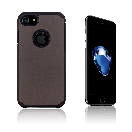 Hårderåde iPhone 7 / 8 Joustava Kuori - Ruskea
