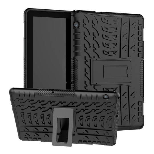 Huawei MediaPad T5 luistamaton hybridi suojakotelo - Musta