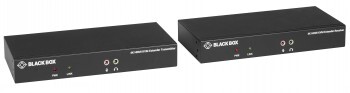 BLACK BOX KVX SERIES KVM EXTENDER OVER FIBER - 4K, SINGLE-HEAD, HDMI, USB 2.0, SERIAL, AUDIO, LOCAL