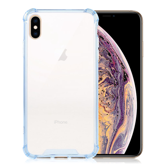 iPhone 9 Plus ROCK Royce Sarjainen Hybriidi Muovinen Takasuoja Kuori - Sininen