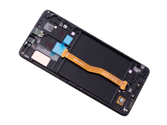 Etupaneeli kosketuspaneelilla ja LCD näytöllä - Samsung Galaxy A9 2018 SM-A920 - Musta