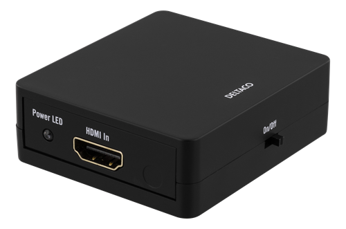 HDMI-jakaja, 1 Sisääntulo Ja 2 Ulostuloa, 6,75 Gbit/s, 1920 X 1080 Taajuudella 60 Hz, Musta