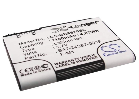 Blackberry 9670 Oxford Pearl 2 akku 1100 mAh