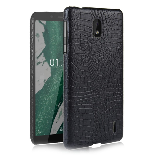 Croco Nokia 1 Plus kuoret - Musta