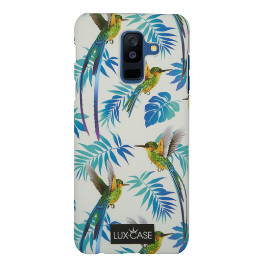 Lux-Case Tropicase™ for Samsung Galaxy A6 Plus (2018) -Hummingbird