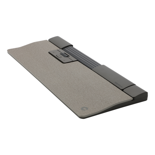 CONTOUR SLIDERMOUSE PRO WL W. EXT. WR, LIGHT GREY FABRIC