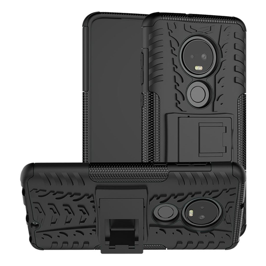 Offroad Motorola Moto G7 Plus kuoret - Musta