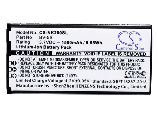 Nokia RM-1013 X2 X2 Dual SIM akku 1500 mAh
