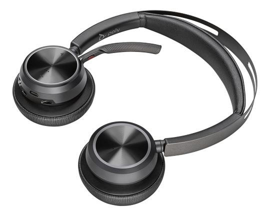 Voyager Focus 2 UC, Stereo, MS USB-A Via Blth