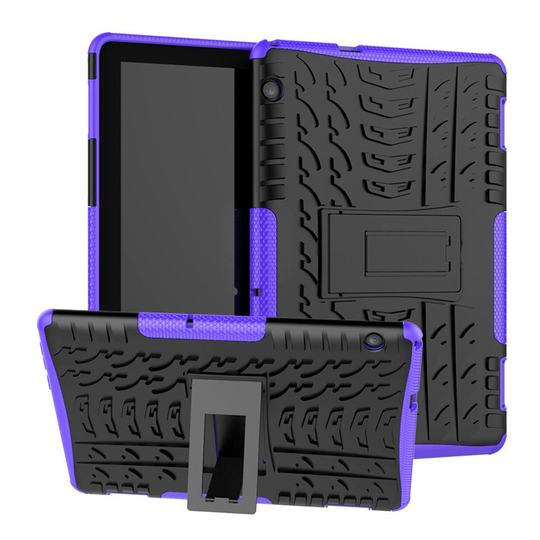 Huawei MediaPad T5 luistamaton hybridi suojakotelo - Violetti