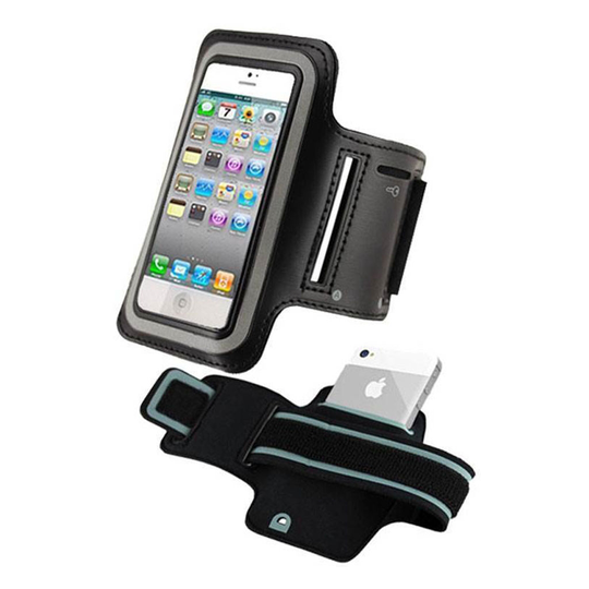 iPhone 5 / 5S / 5C / 5SE Running Bracelet (Black)