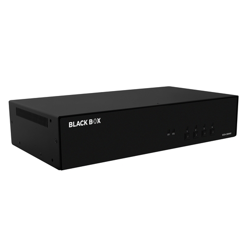 BLACK BOX NIAP4 SECURE KVM SWITCH, DUAL HEAD, 4-PORT, HDMI/DP COMBO