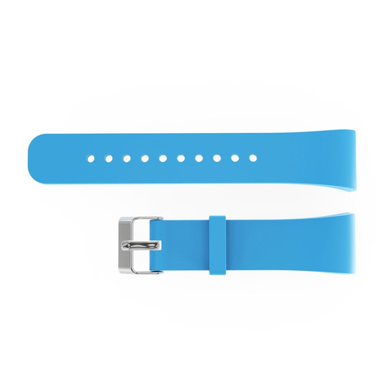 Samsung Gear Fit2 Pro trendikäs ranneke - Vaaleansininen