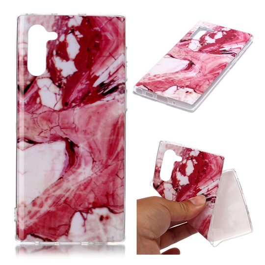 Marble Samsung Galaxy Note 10 kuoret - Thulian Pinkki marmori