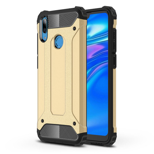 Armour Guard Huawei Y7 2019 kuoret - Kulta
