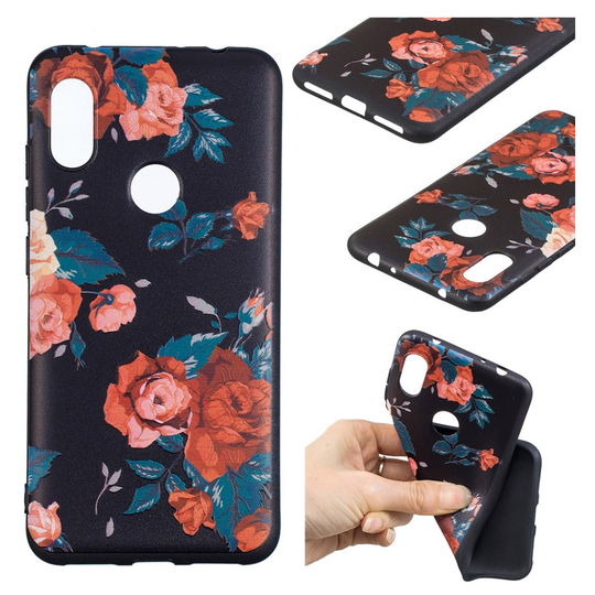 Xiaomi Redmi Note 6 Pro kuviollinen suojakotelo - Eloisat Kukat