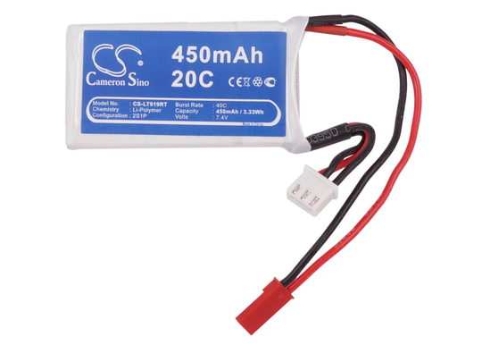 Li-Po Akku 450 mAh 7 4V 20C