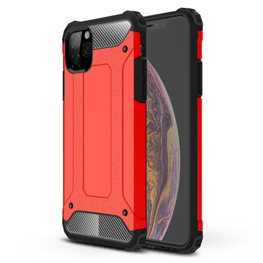 Armour Guard iPhone 11 Pro Max kuoret - Punainen