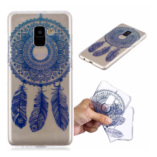 IMD Samsung Galaxy A8 (2018) pattern printing soft case - Dream Catcher