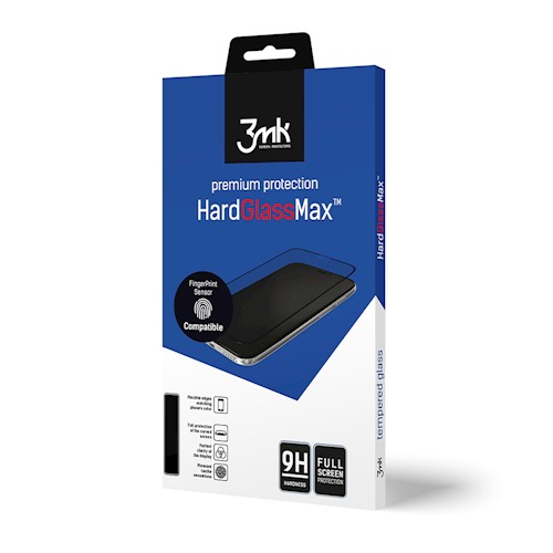 3MK HardGlass Max FingerPrint Panssarilasi Samsung Galaxy S10 - Musta