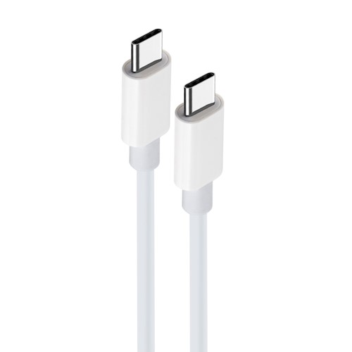 Maxlife MXUC-05 USB-C - USB-C kaapeli 2m (20W) valkoinen