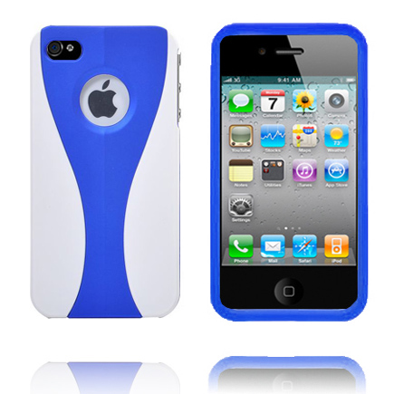 iCurve Klik-On (Sininen) iPhone 4S Suojakuori
