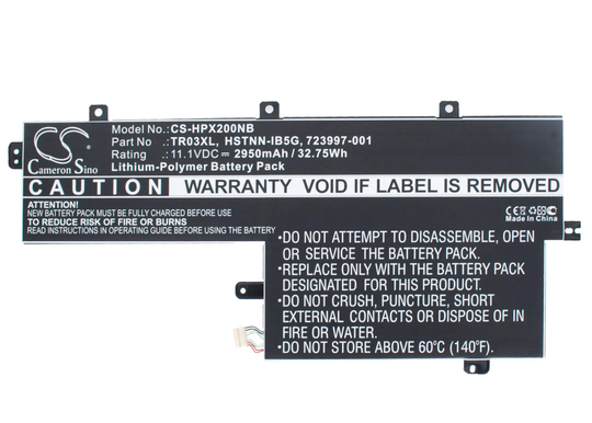 HP Split X2 13-G110DX TPN-W110 akku 2950 mAh