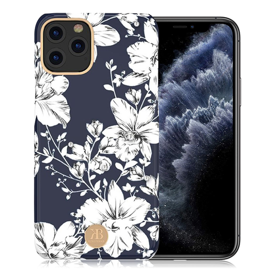 Kingxbar iPhone 11 Pro Blossom Swarovski Case - Lily