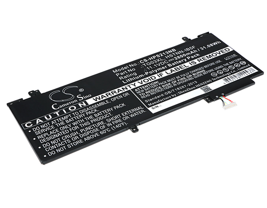HP Split X2 13-F Split X2 13-F010DX akku 2800 mAh