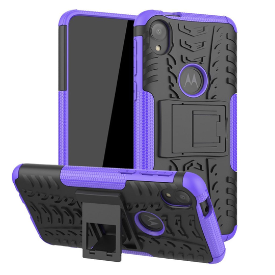 Offroad Motorola Moto E6 kuoret - Violetti