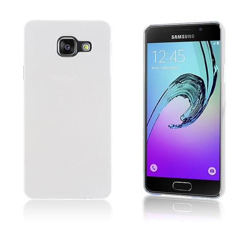 Samsung Galaxy A3 Sm-A310f (2016) Kumi Päällystetty Kova Kuori - Valkoinen