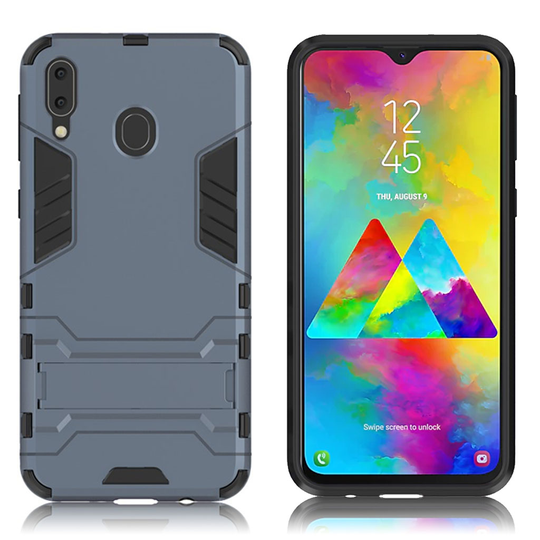 Cool Guard Samsung Galaxy M20 kuoret - Tummansininen