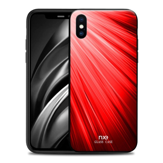 NXE iPhone Xs Max pattern case - Red