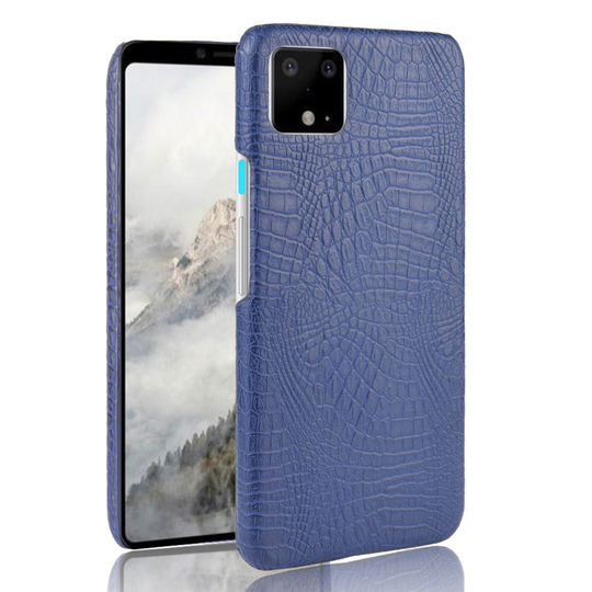 Croco Google Pixel 4 kuoret - Sininen