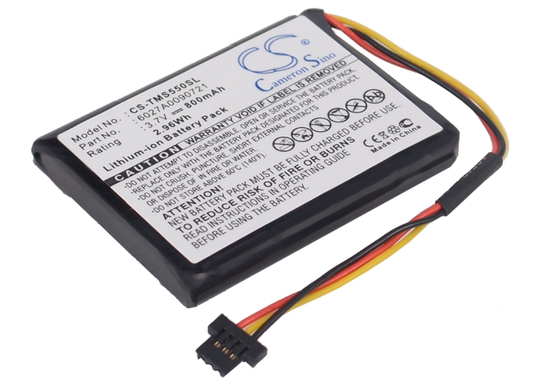 TomTom 1EF0.017.03 1ET0.052.09 4EF0.017.00 Navigaattorin Akku