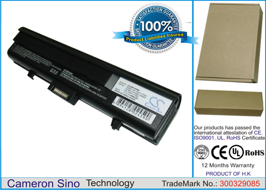 Dell XPS M1330 Inspiron 1318 akku 4400 mAh