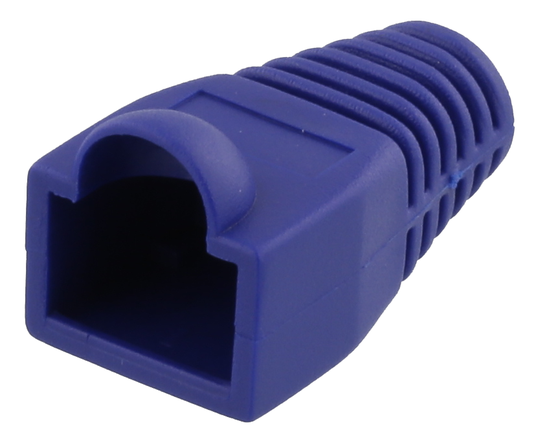 RJ45 Liitinsuoja, 5,6mm Halkaisija, Sininen, 20 Kpl